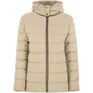 Herno, Dames, Jassen, Beige, Maat: XS