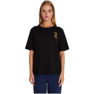 RUE de Femme, Dames, Tops, Zwart, Maat: XS Katoen,