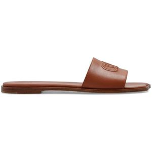 Chloé, Dames, Schoenen, Bruin, Maat: 37 EU Leer,