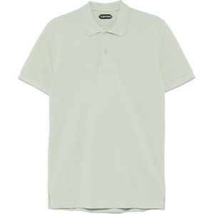 Tom Ford, Heren, Tops, Groen, Maat: 2XL Katoen,