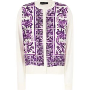 Dolce & Gabbana, Dames, Truien, Veelkleurig, Maat: L