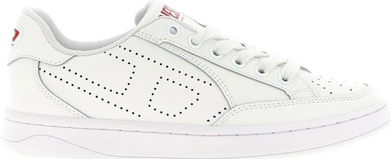 Diesel, Dames, Schoenen, Wit, Maat: 35 EU Leer,