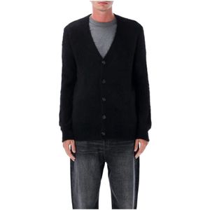 A.p.c., Heren, Truien, Zwart, Maat: XL Wol,