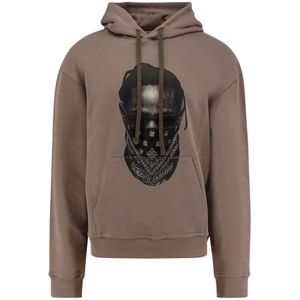 IH NOM UH Nit, Heren, Sweatshirts & Hoodies, Grijs, Maat: S Katoen,