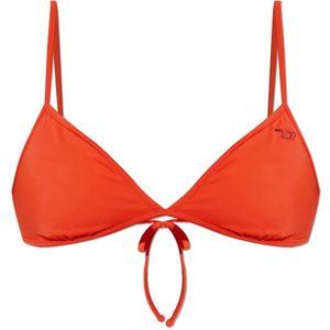 Diesel, Dames, Badkleding, Rood, Maat: S Polyamide,