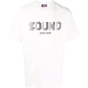 Just Don, Heren, Tops, Wit, Maat: S Katoen,