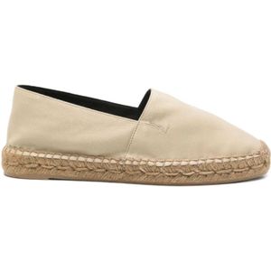 Saint Laurent, Dames, Schoenen, Beige, Maat: 36 EU Zijde,