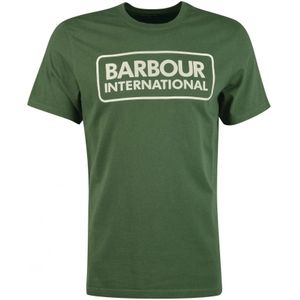 Barbour, Heren, Tops, Groen, Maat: L Katoen,