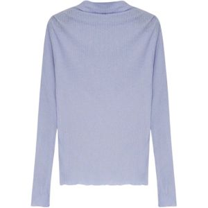 The New Society - Enea T-Shirt - Blauw - Dames - Katoen