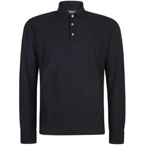 Zanone, Heren, Tops, Blauw, Maat: 4XL