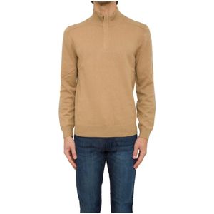 Hugo, Heren, Truien, Beige, Maat: M Katoen,