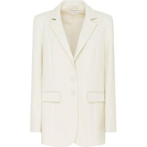 Patrizia Pepe, Dames, Jassen, Beige, Maat: M Poliester,