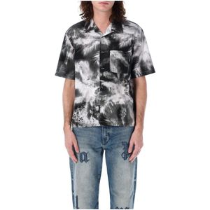 Palm Angels, Heren, Overhemden, Veelkleurig, Maat: M Katoen,