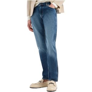 Emporio Armani, Heren, Jeans, Blauw, Maat: W30 Katoen,