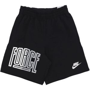 Nike, Heren, Korte broeken, Zwart, Maat: L Katoen,