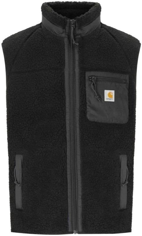 Carhartt WIP - Prentis Vest Liner - Fleecejack - Zwart