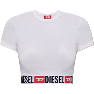 Diesel, Dames, Tops, Wit, Maat: XS