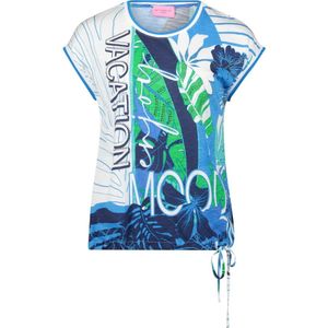 Betty Barclay - Bloemenprint Shirt - Veelkleurig - Glitterstenen