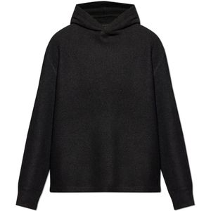 AllSaints, Heren, Sweatshirts & Hoodies, Zwart, Maat: XS Wol,