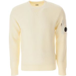 C.p. Company, Heren, Sweatshirts & Hoodies, Beige, Maat: M