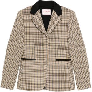 Iceberg, Dames, Jassen, Beige, Maat: L Katoen,