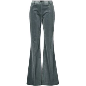 Etro, Dames, Broeken, Groen, Maat: XS Velours,