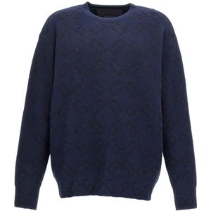 Givenchy, Heren, Truien, Blauw, Maat: L Wol,