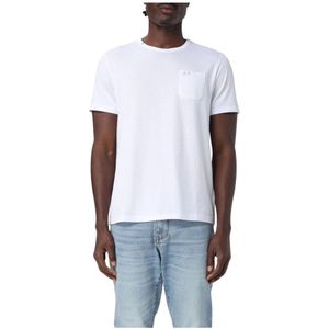 Sun68, Heren, Tops, Wit, Maat: XL Katoen,