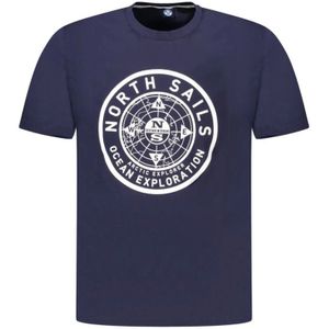 North Sails - T-shirt - Blauw - Katoen