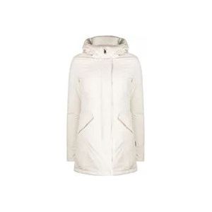 Woolrich Luxe Arctic Parka in Milky Cream , White , Dames , Maat: S