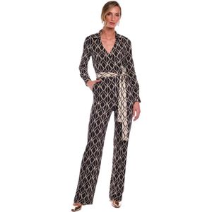 Moskada, Dames, Jumpsuits & Playsuits, Zwart, Maat: L