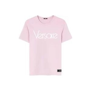 Versace T-Hemden , Pink , Dames , Maat: XS