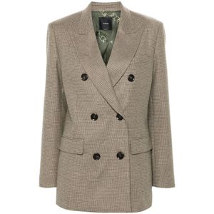 Pinko - Blazer - Multicolor - Wol - Oversized Fit