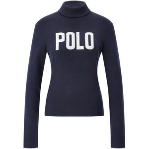 Polo Ralph Lauren - Trui - Navy / Wit - Knitwear - Lange Mouw