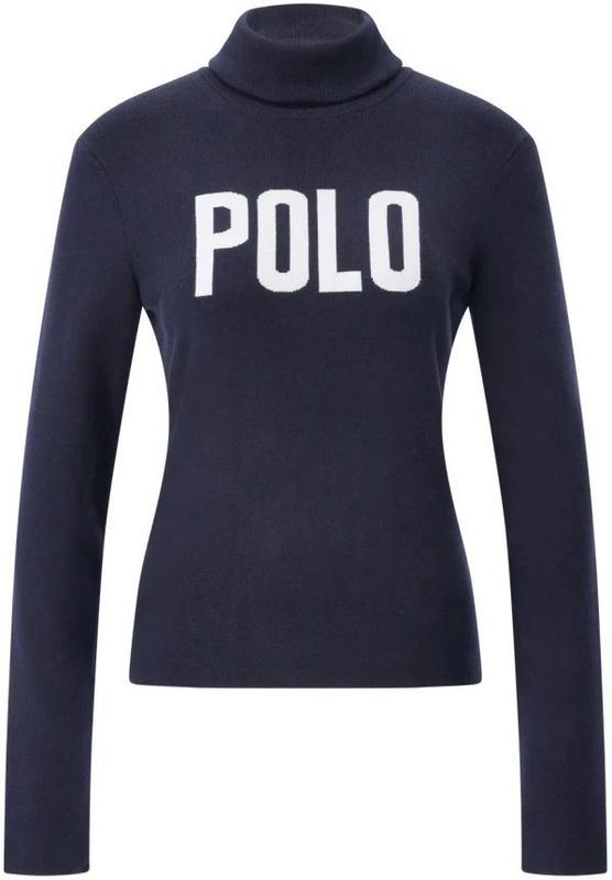Polo Ralph Lauren - Trui - Navy / Wit - Knitwear - Lange Mouw
