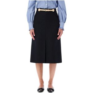 Valentino Garavani, Dames, Rokken, Zwart, Maat: S