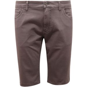 Dolce & Gabbana, Heren, Korte broeken, Bruin, Maat: 2XL Denim,