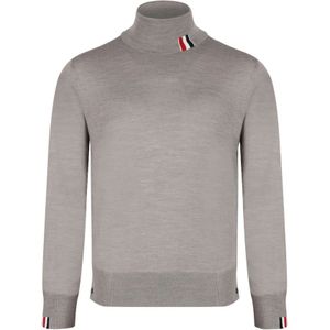 Thom Browne, Heren, Truien, Beige, Maat: M Wol,