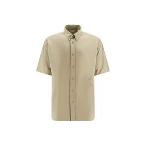 Burberry Short Sleeve Hemden , Green , Heren , Maat: M