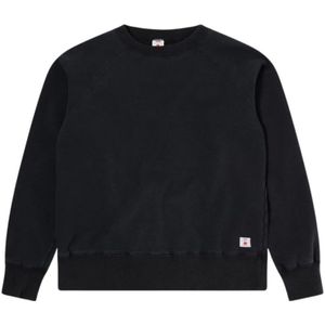 Edwin, Heren, Sweatshirts & Hoodies, Zwart, Maat: L