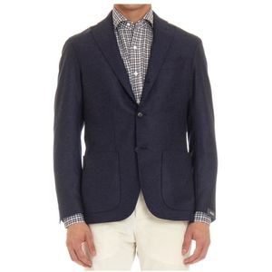 Barba, Heren, Pakken, Blauw, Maat: XL