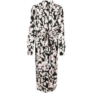 Msgm, Dames, Jurken, Veelkleurig, Maat: XS Viscose,