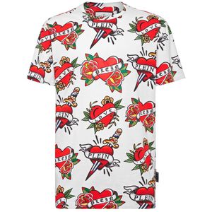 Philipp Plein, Heren, Tops, Veelkleurig, Maat: XS Katoen,