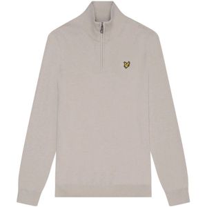 Lyle & Scott, Heren, Truien, Beige, Maat: XS Katoen,
