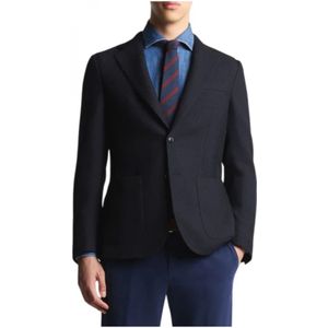 Fay, Heren, Jassen, Blauw, Maat: XL