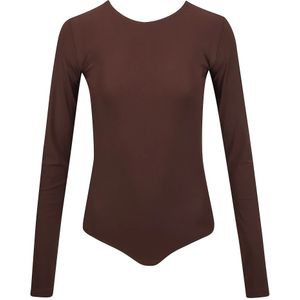 MM6 Maison Margiela, Dames, Tops, Bruin, Maat: L Nylon,