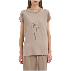 Rick Owens, Dames, Tops, Beige, Maat: S Katoen,