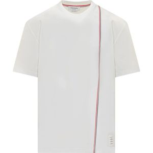 Thom Browne, Heren, Tops, Wit, Maat: XL Jersey,