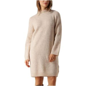 Selected Femme, Dames, Jurken, Beige, Maat: L