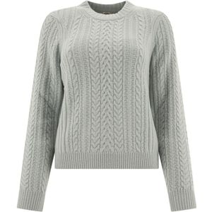 Ines de la Fressange Paris, Dames, Truien, Blauw, Maat: XS Wol,